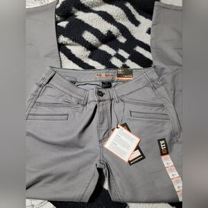 5.11 Tactical Slate Gray Trousers Slim Fit 10 Long
